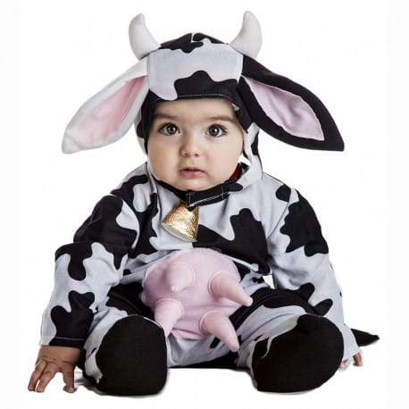 disfraz de vaca bebe 7 12 meses